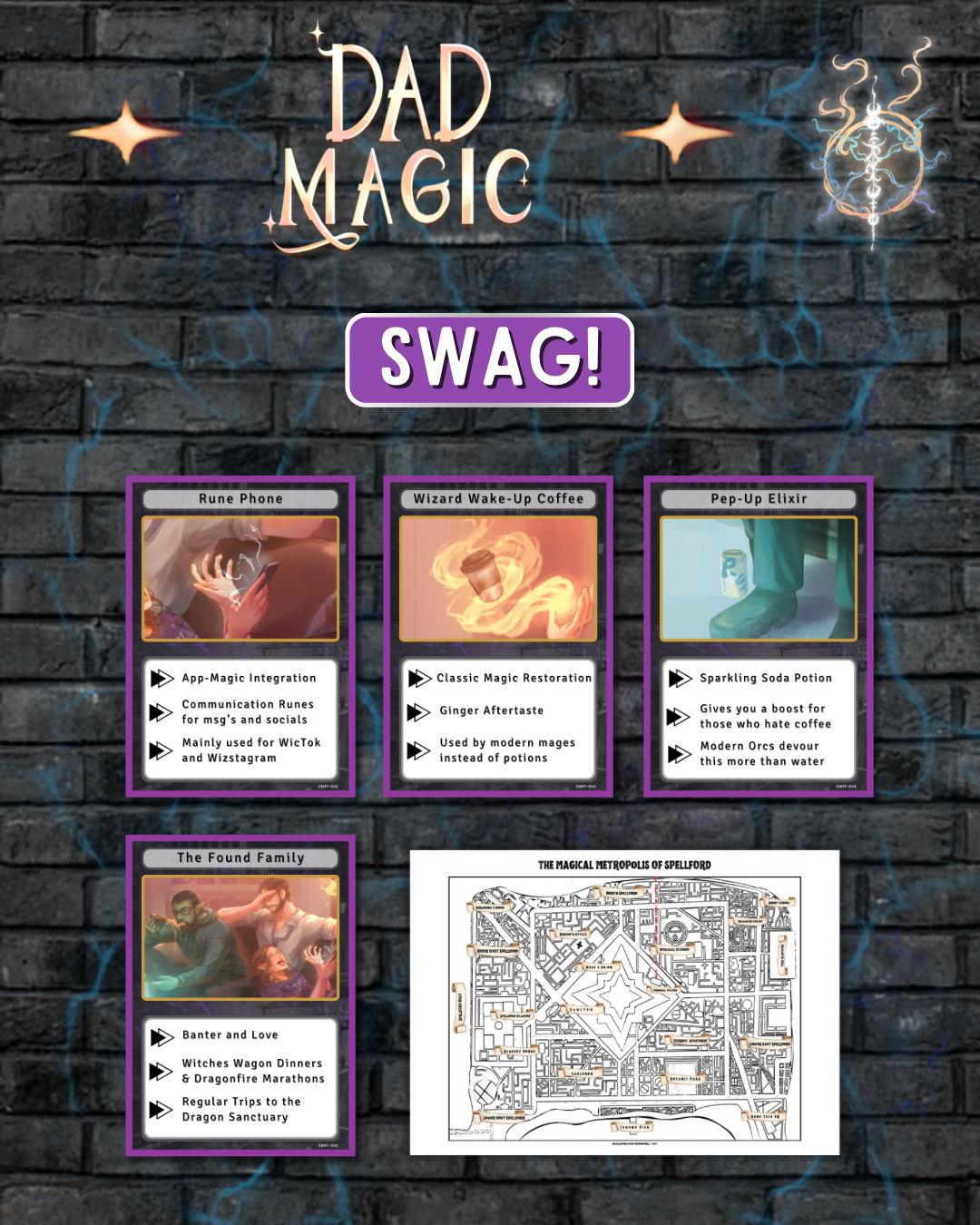 Dad Magic - The Monarch Child Saga - Book One - Found Family Edition